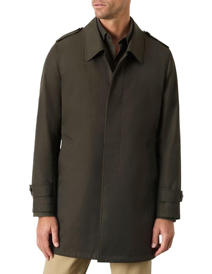MJ Bale Ombrone Trench Carcoat in Khaki 42