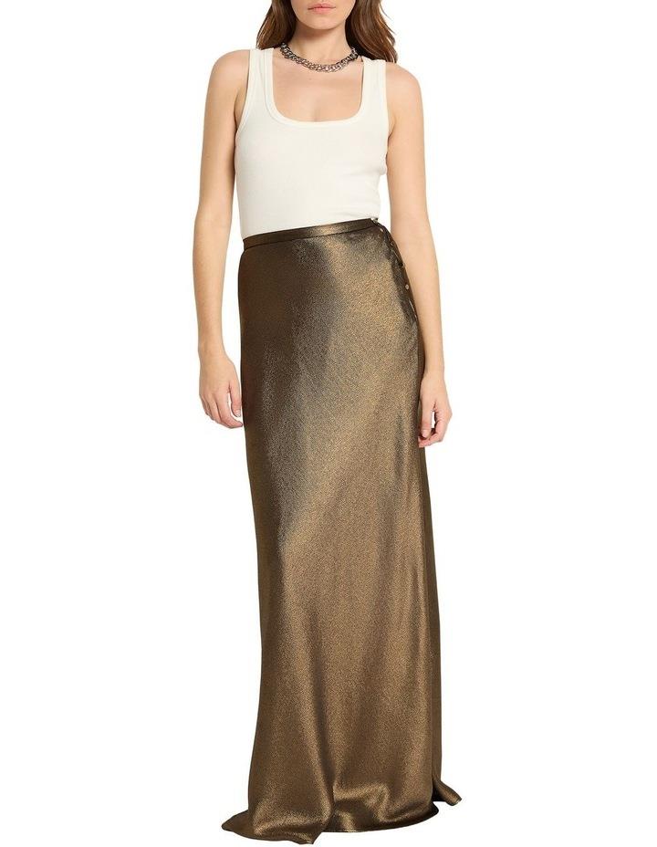 Sass & Bide Gold Lustre Skirt in Gold 14
