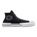 Converse All Star Lift Hi Top Shoe Outline in Black 10
