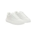 Calvin Klein Chunky Cupsole Leather Sneaker in White 38