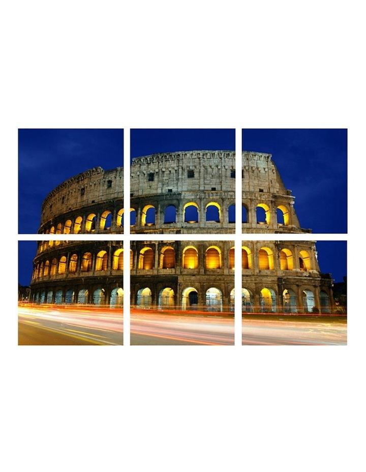Willow & Silk Colosseum at Night Wall Hanging Art Assorted