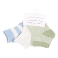 Bebe Socks 3 Pack in Blue Multi Assorted 6-12 Months