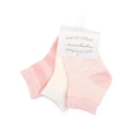Bebe Socks 3 Pack in Pink Multi Assorted 3-6 Months