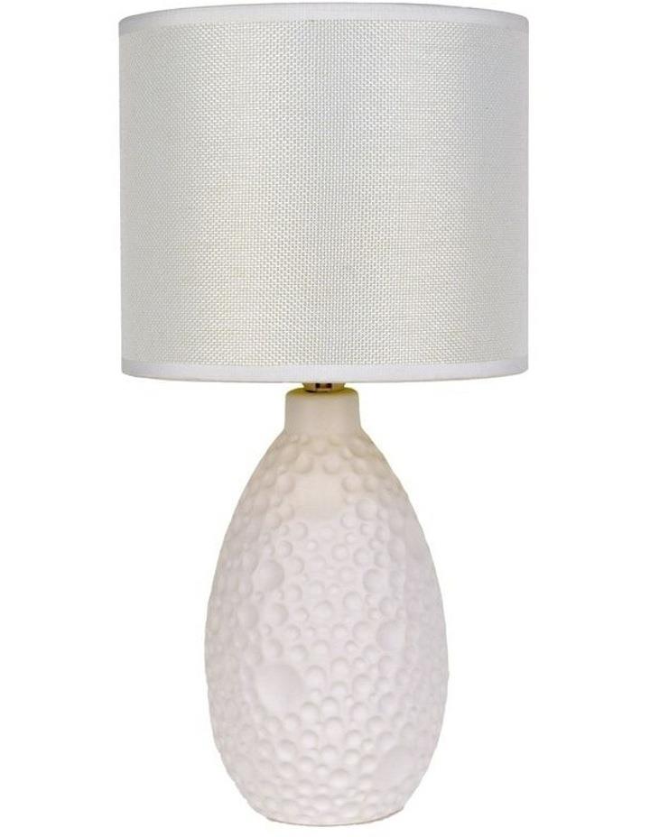 Lexi Lighting Hass Ceramic Table Lamp in White