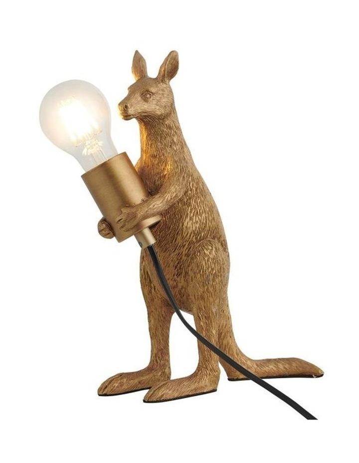 Lexi Lighting Kangaroo Standing Desk Lamp in Gold