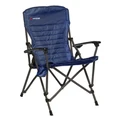 CARIBEE Crossover Folding Outdoor Chair in Navy