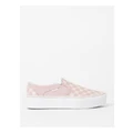 Vans Asher Platform Sneaker in Checkerboard Pink 7