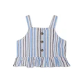 Name It Fesol Striped Top in All Aboard Blue 11-12