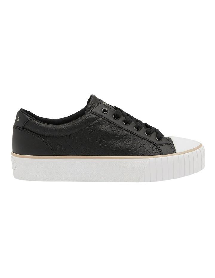 Guess Nortin2 Canvas Sneaker in Black 6