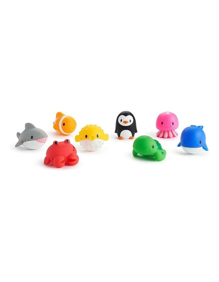 MUNCHKIN Ocean Squirters Bath Toys 8 Pack in Multi Assorted