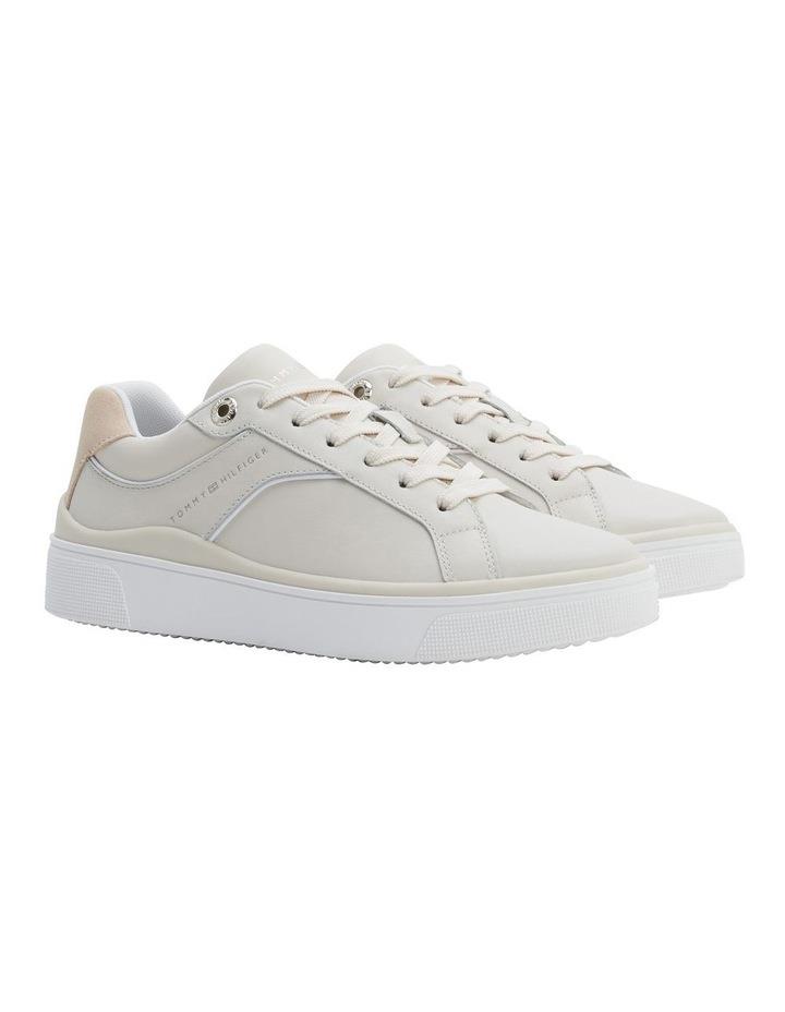 Tommy Hilfiger Court Leather Trainers in Pink Blush 36