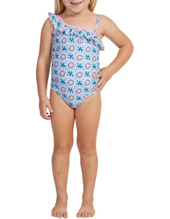 Roxy Bold Florals One-Piece Swimsuit in Crystal Teal Blue 3