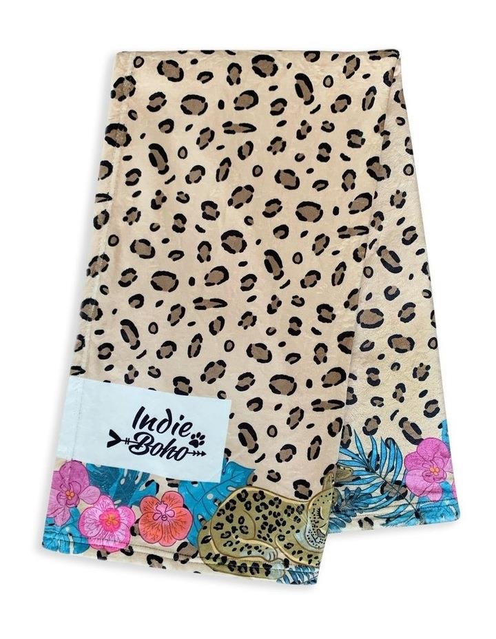 Indie Boho Pets Leopard Luxe Designer Pet Blanket Assorted