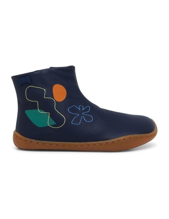 Camper Twins Abstract Youth Boots in Dark Navy 30