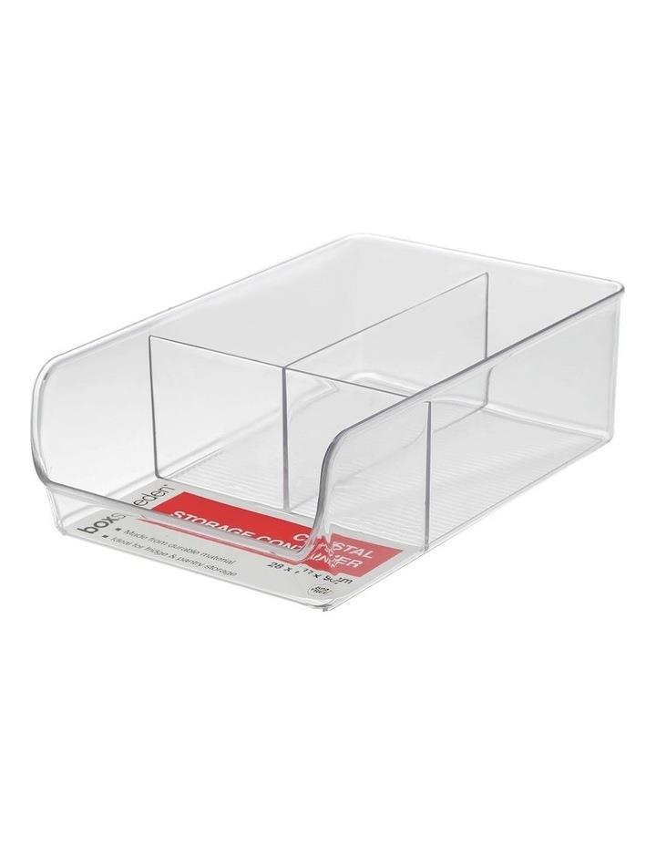 BOXSWEDEN Crystal Storage Container 28cm in Clear
