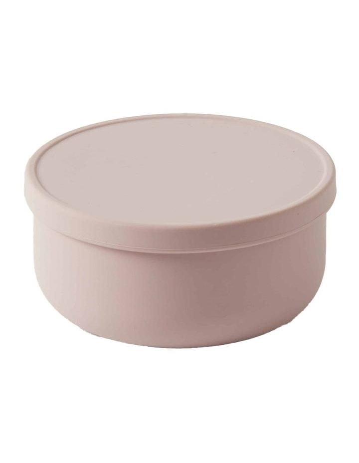 Nordic Kids Henny Round Silicone Bowl 13cm in Musk