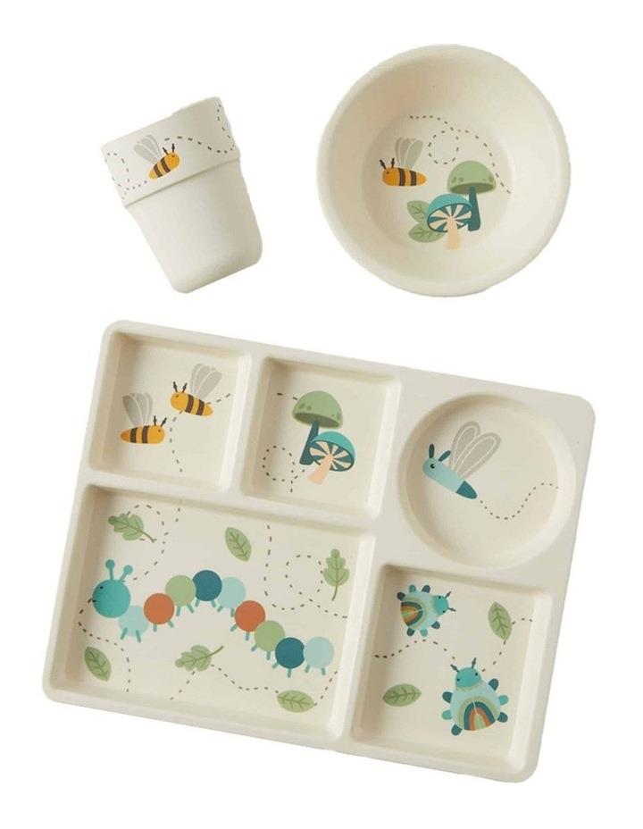 Pilbeam Little Critters Divider Dining Set in Blue Assorted