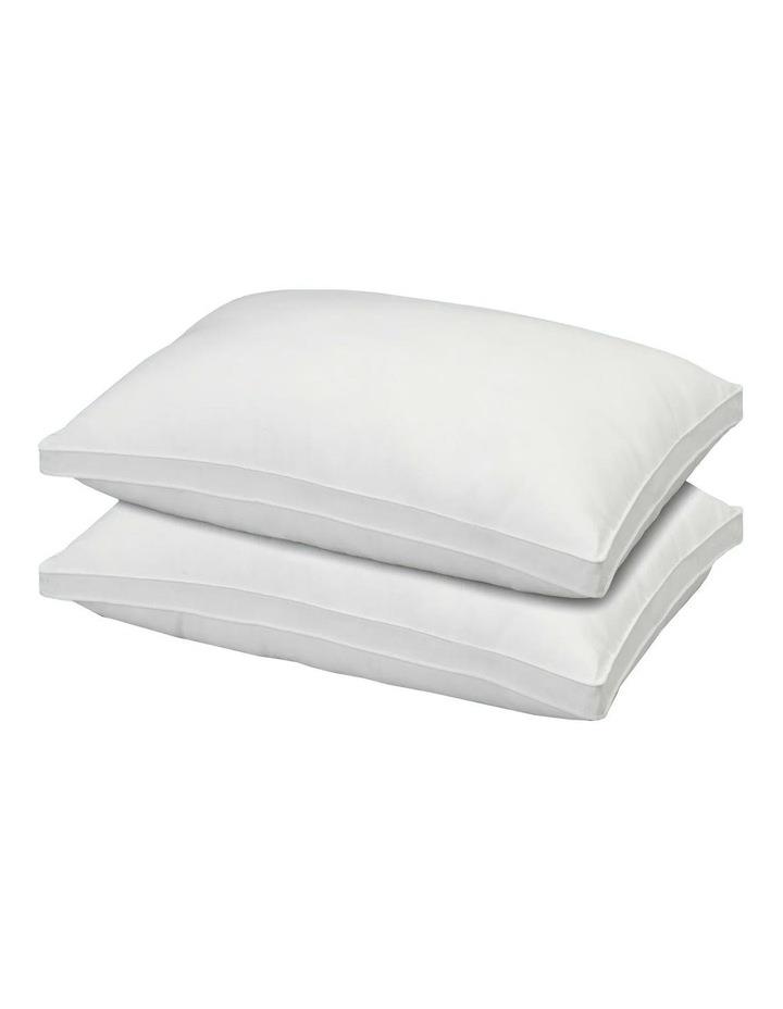 Royal Comfort Luxury Gusset Bamboo Pillow Twin Pack