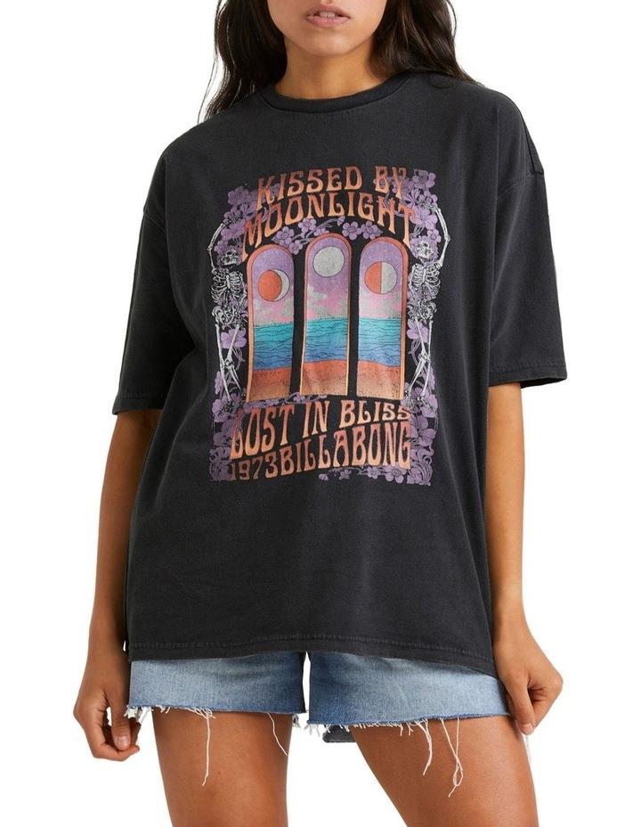 Billabong Kissed By Moonlight T-Shirt in Off Black 10