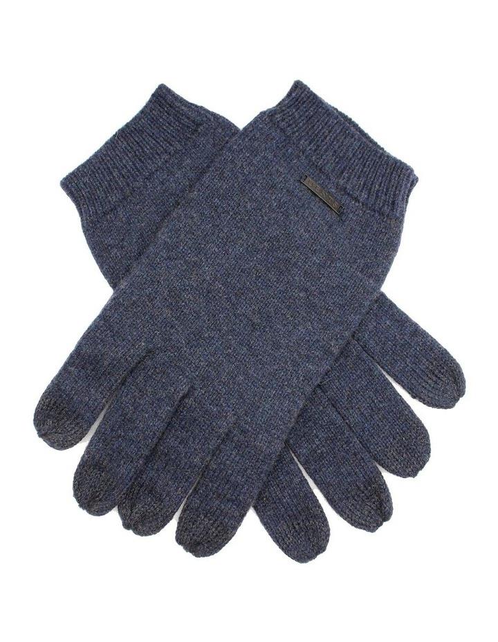 DENTS Touchscreen Pure Merino Wool Gloves in Indigo One Size