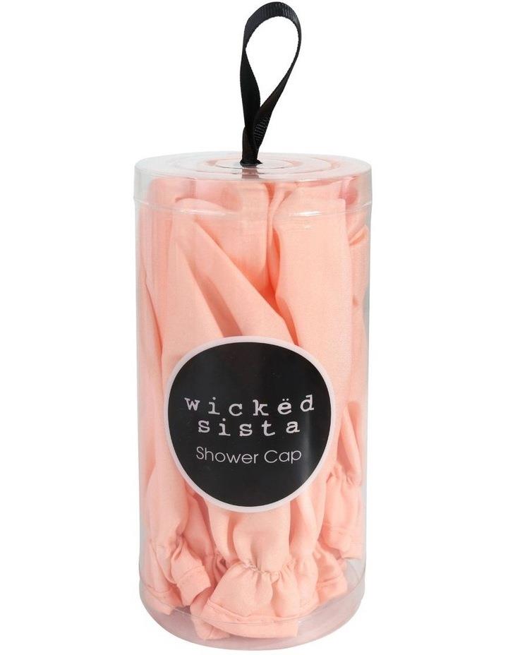 Wicked Sista Shower Cap Gift Cylinder in Blush Pink Blush