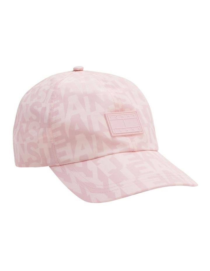 Tommy Hilfiger Tonal Logo Baseball Cap in Pink Blush One Size