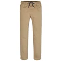 Tommy Hilfiger Boys Pull-On Drawstring Twill Trousers in Tan 10