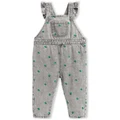 Seed Heritage Apple Embroidered Overall in Slate Wash Charcoal 000