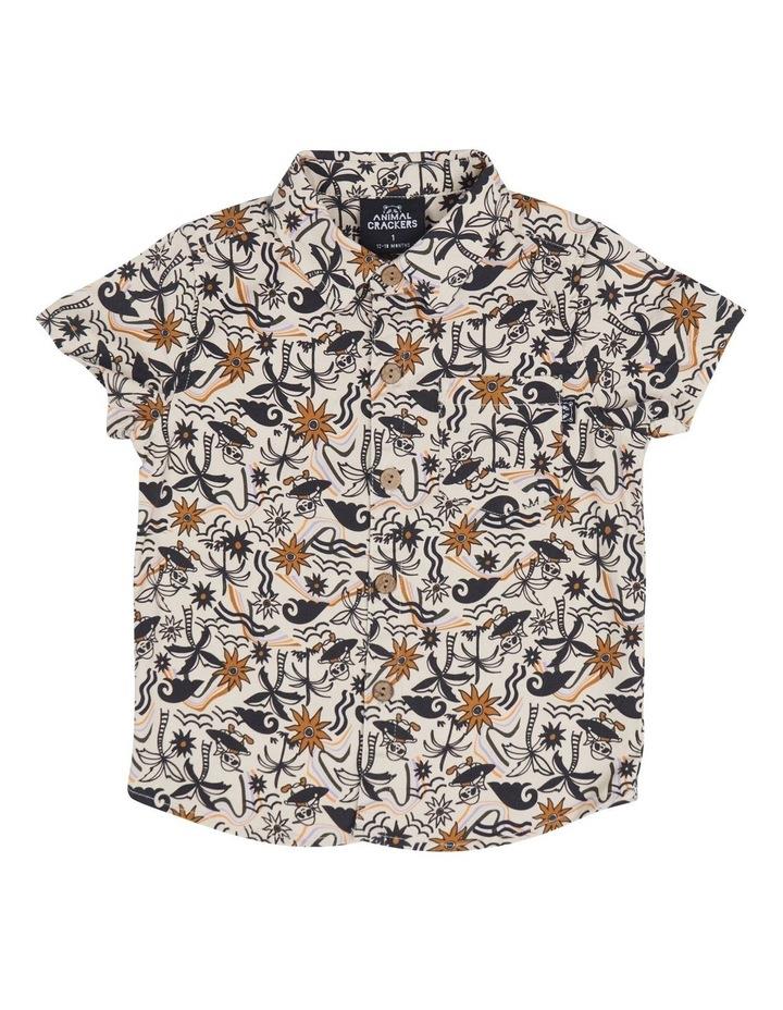 Animal Crackers Shoreline Shirt (Sizes 0-3) in Print Assorted 0