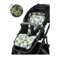 OiOi Reversible Pram Liner in Tropical Assorted