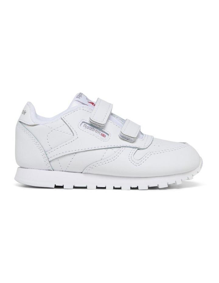 Reebok Classic Leather 2V Infant Sneakers In White/Carbon/Vector White 06