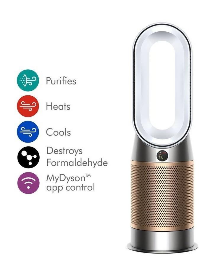 Dyson Hot and Cool Formaldehyde Purifying Fan Heater in White/Gold White