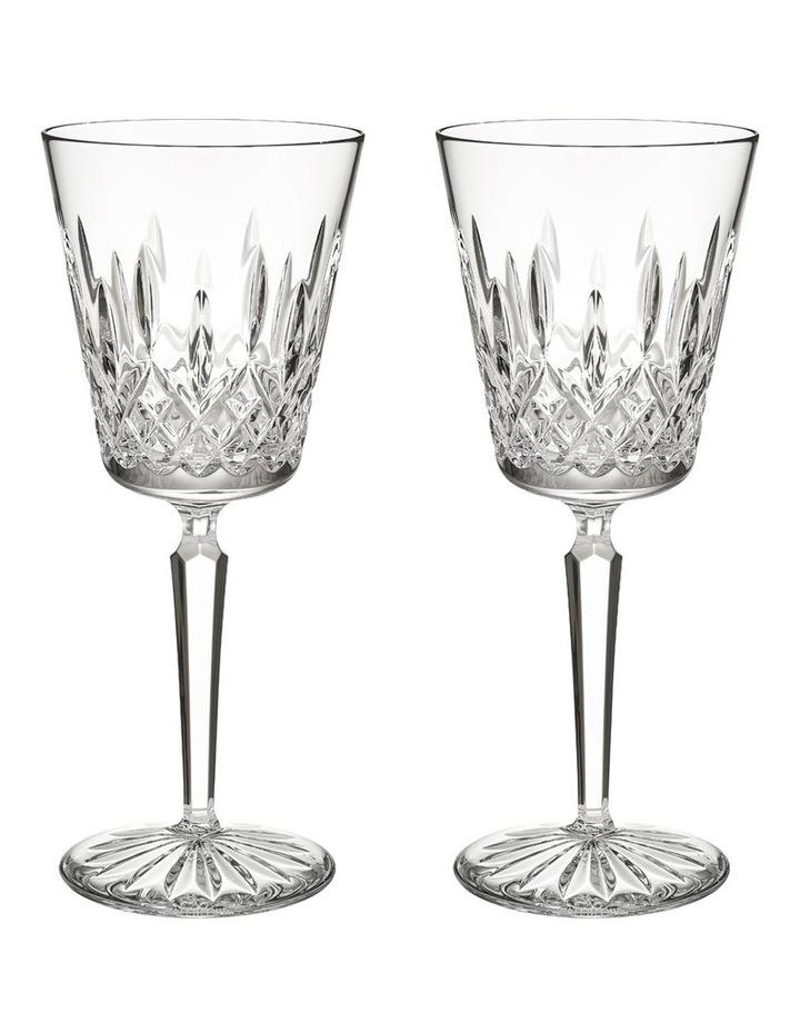 Waterford Lismore Tall Medium Goblet 345ml Set of 2 in Clear