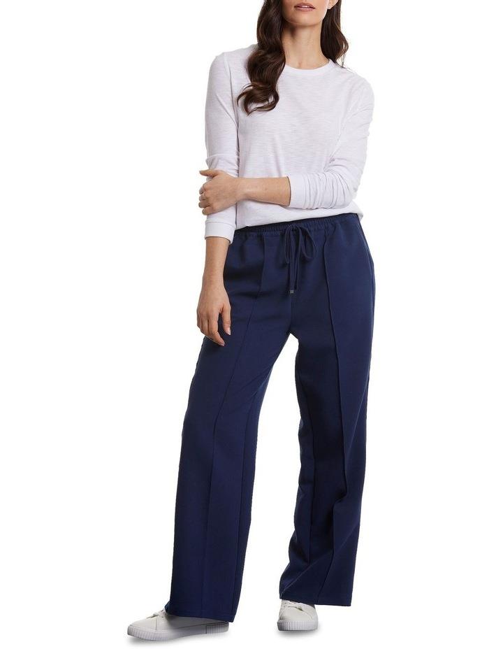 Marco Polo 7/8 Trim Pant in French Navy 10