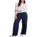 Marco Polo 7/8 Trim Pant in French Navy 16