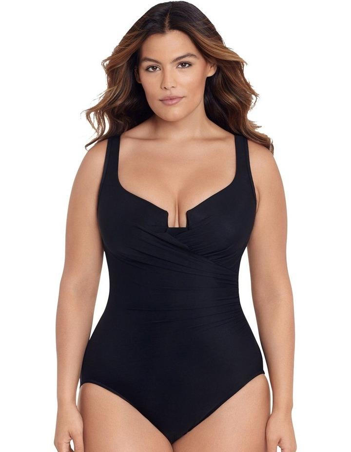 Miraclesuit Swim Must Have Escape Underwire Shaping Swimsuit PLUS in Black 24W