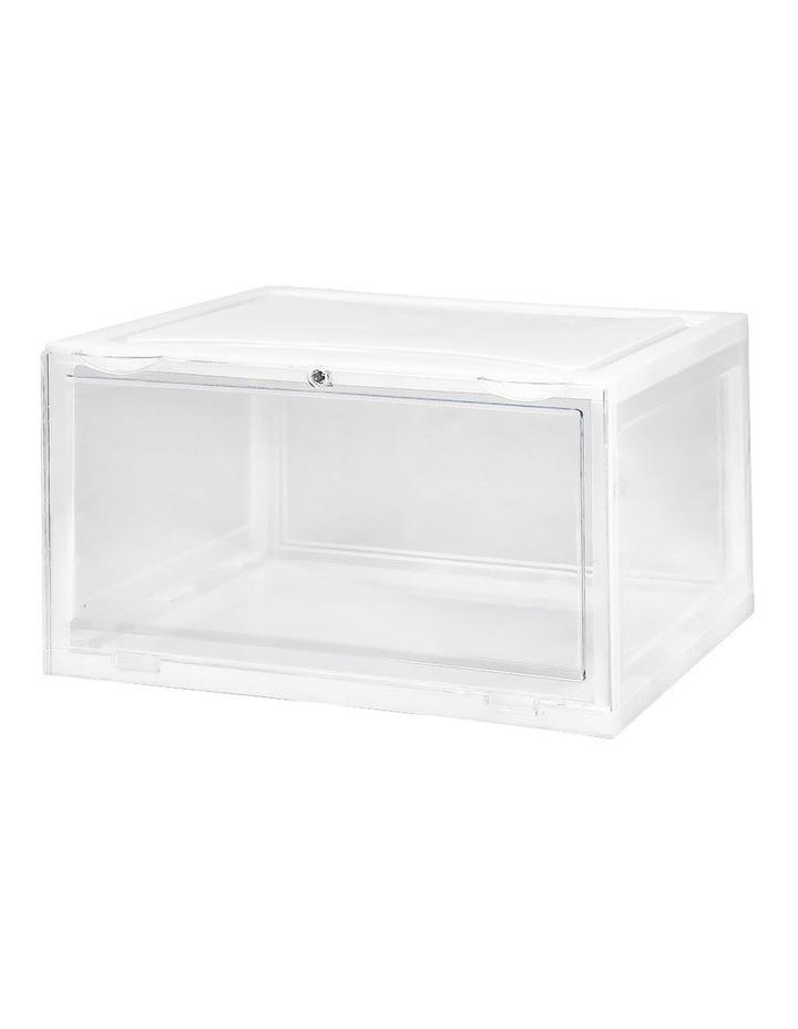 Stacked Shoe Box Acrylic Sneaker Display Case in Clear