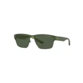 Armani Exchange AX2046S Green Polarised Sunglasses Green One Size