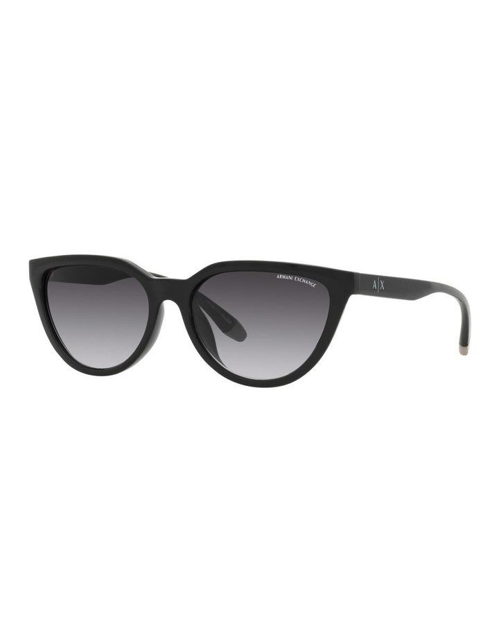 Armani Exchange AX4130SU Black Sunglasses Black One Size