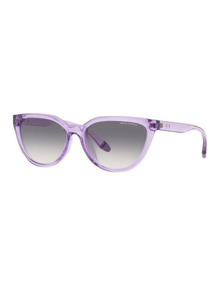 Armani Exchange AX4130SU Violet Sunglasses Purple One Size