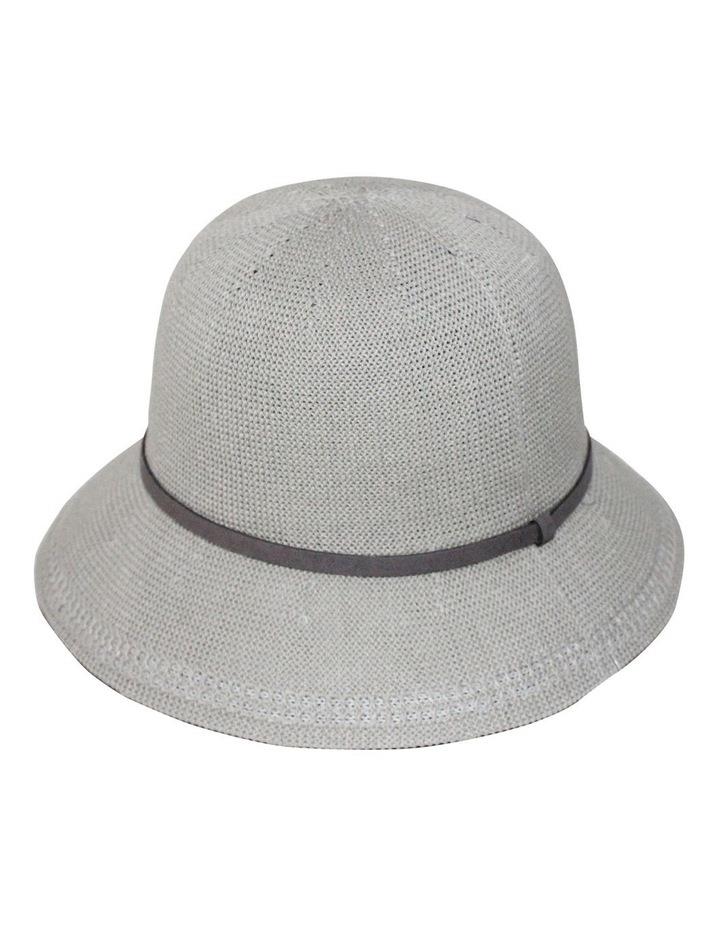 Rigon Lydia Cloche Hat in Light Grey Pale Grey M-L