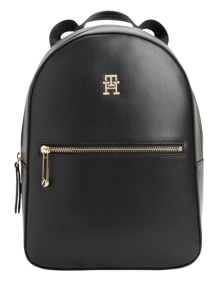 Tommy Hilfiger Iconic Monogram Backpack in Black