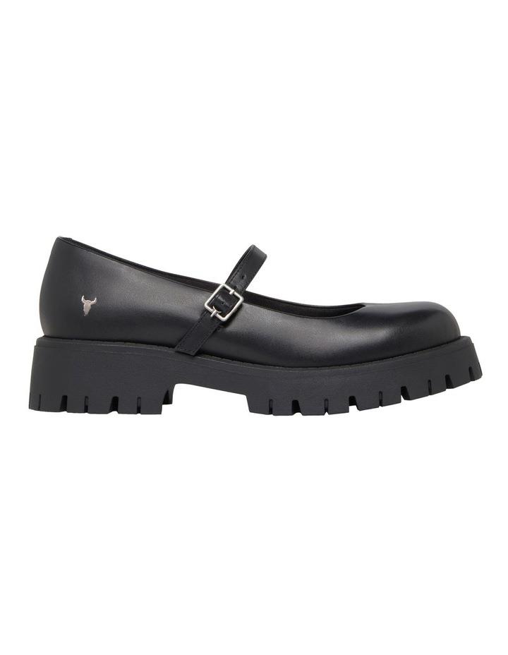 Windsor Smith Timeless Leather Shoe in Black 7