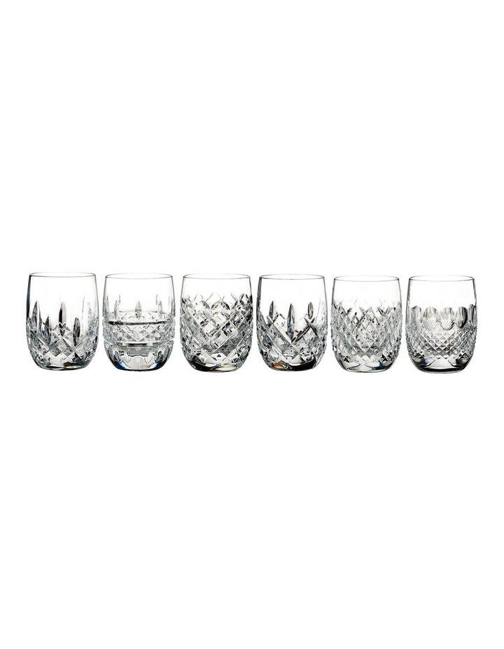 Waterford Connoisseur Set of 6 Heritage Round Glasses in Clear