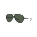 Armani Exchange Polarised AX4133S Sunglasses in Green One Size