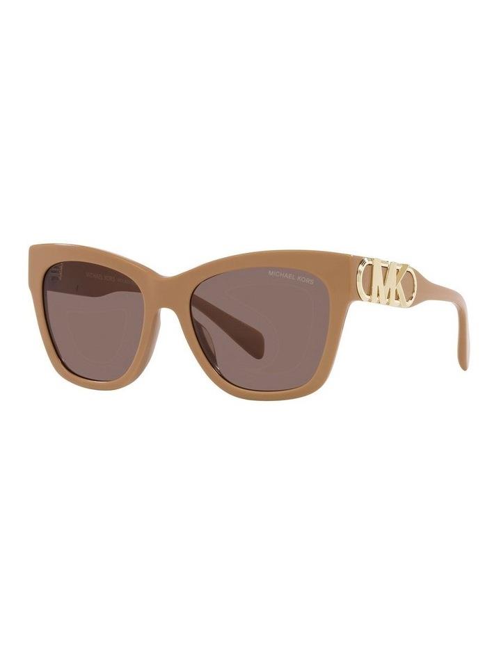 Michael Kors Empire Square Polarised Sunglasses in Brown One Size