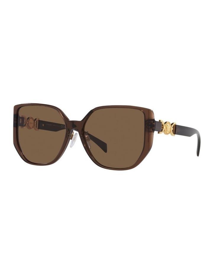 Versace VE4449D Sunglasses in Brown One Size