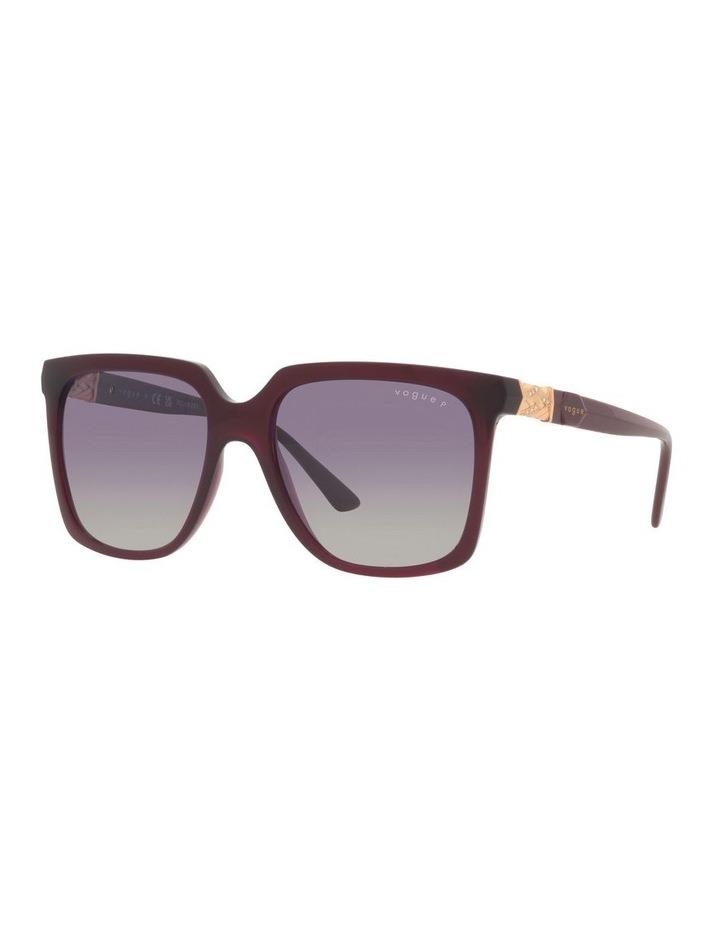 Vogue VO5476SB Polarised Sunglasses in Red One Size