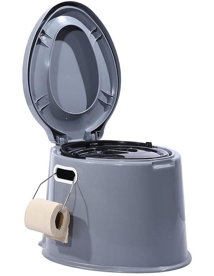 Traderight Group Portable Camping Toilet 6L in Grey
