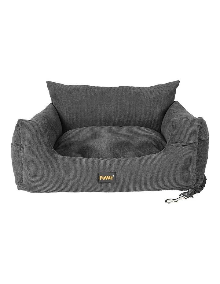 PaWz Large Pet Car Booster Seat in Grey